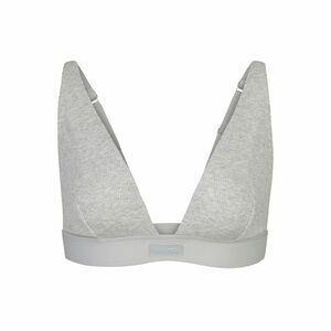 skims cotton rib plunge bralette